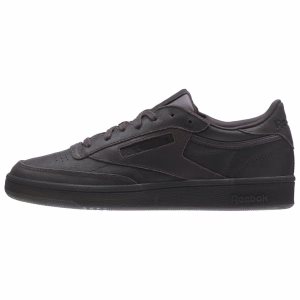 Adidasy Damskie Reebok Club C 85 Fioletowe/Czarne PL 95EIFMQ